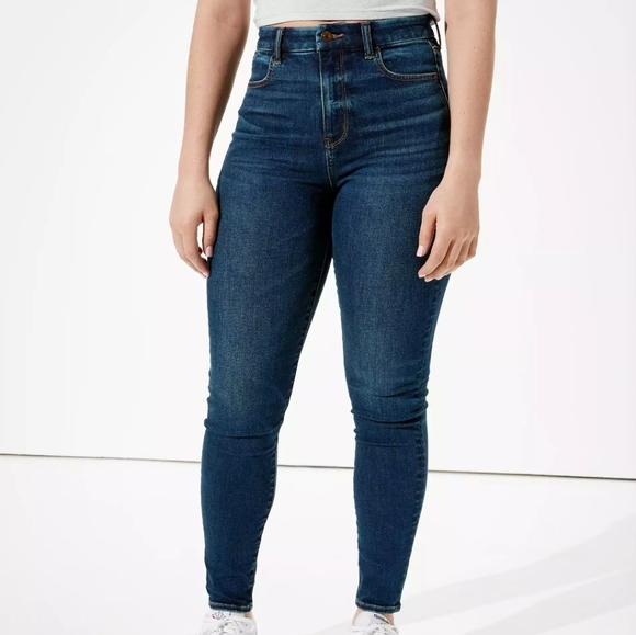 American Eagle Outfitters Denim - AEO Curvy Super Hi-Rise Jegging 360 stretch 11"
